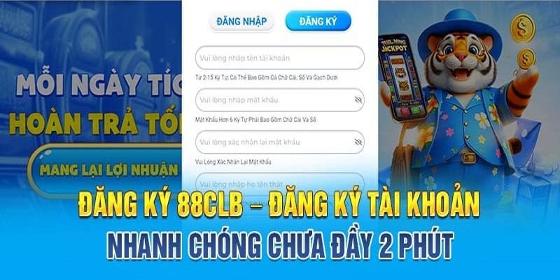 Mẫu đăng ký chơi bắn cá 88CLB